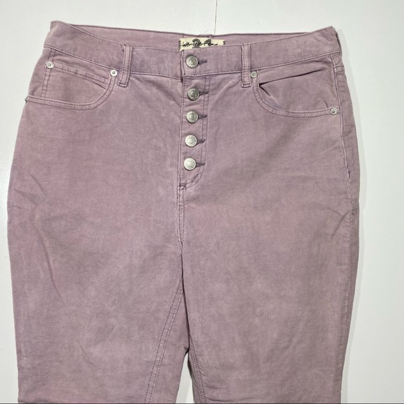 We The Free Lilic Sun Chaser High Rise Button Fly Corduroys Size 31 NWOT - Picture 6 of 15